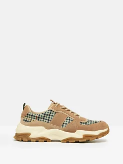 Trek Natural Check Trainers<Joules Outlet