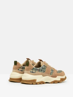 Trek Natural Check Trainers<Joules Outlet