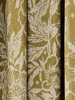 Twilight Ditsy Set of 2 Blackout Pencil Pleat Curtains<Joules Hot