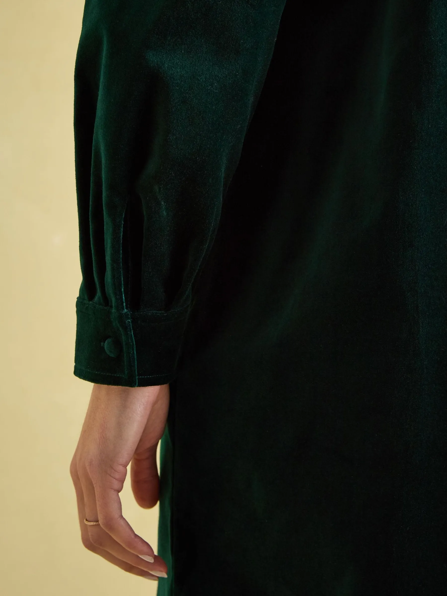 Velvet Marlowe Nehru Collar Shirt Dress<Joules Discount