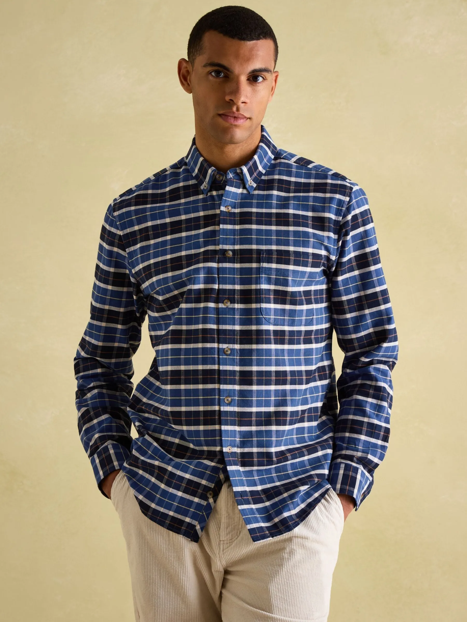 Welford Cotton Check Shirt<Joules Online