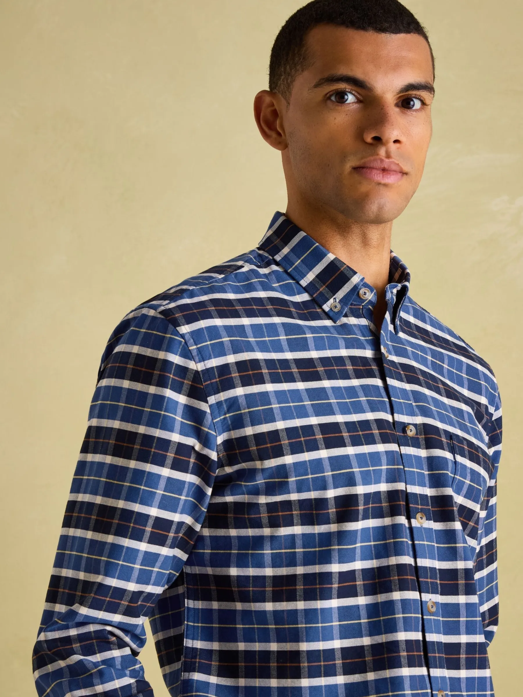 Welford Cotton Check Shirt<Joules Online