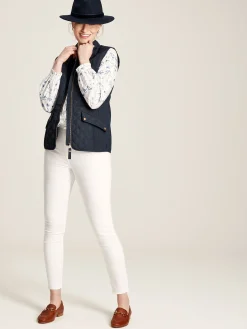 White Denim Stretch Skinny Jeans<Joules Sale