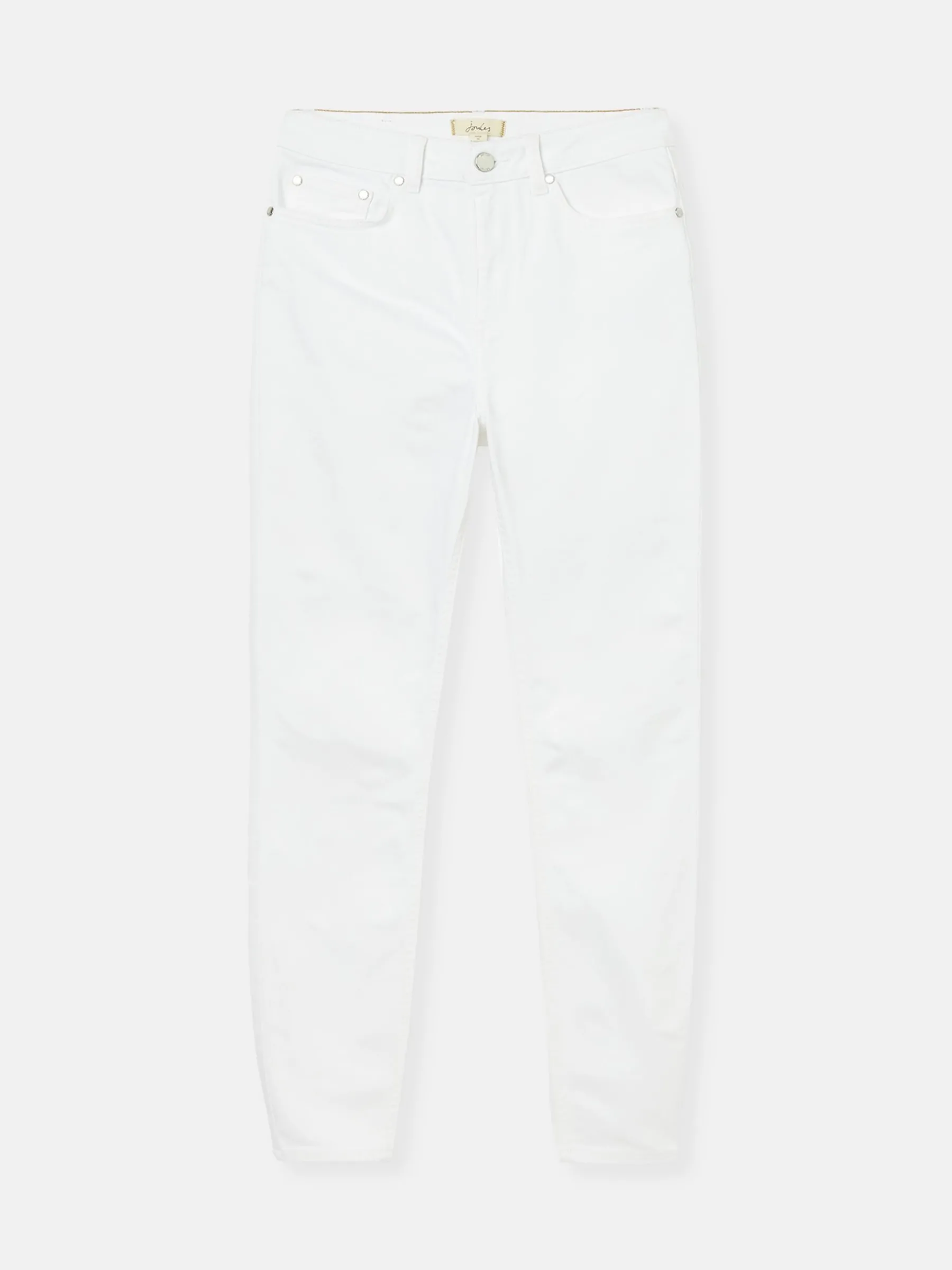 White Denim Stretch Skinny Jeans<Joules Sale