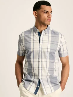 Wilson Checked Classic Fit Short Sleeve Shirt<Joules Clearance