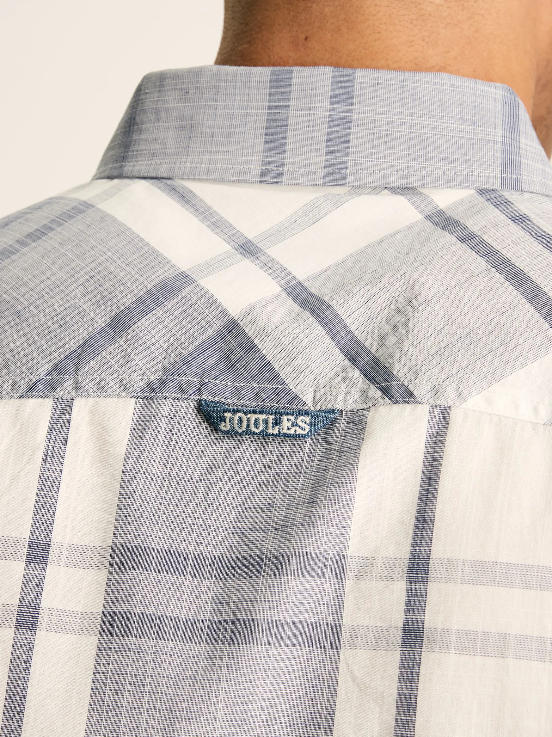 Wilson Checked Classic Fit Short Sleeve Shirt<Joules Clearance