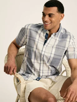 Wilson Checked Classic Fit Short Sleeve Shirt<Joules Clearance