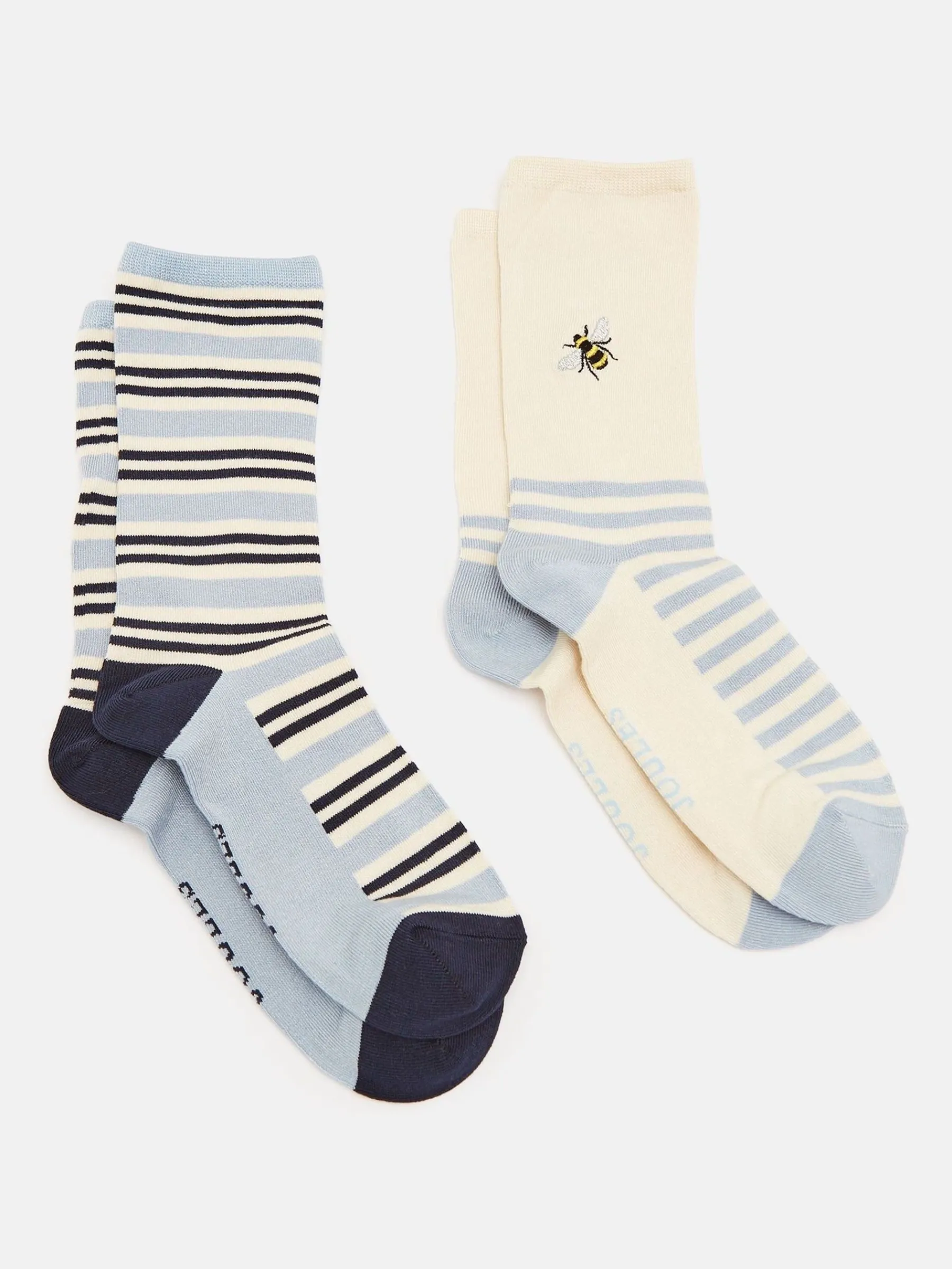Women's Everyday 2 Pack Socks (size 4-8)<Joules New