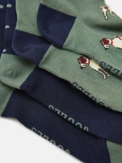 Women's Everyday 2 Pack Socks (size 4-8)<Joules Hot
