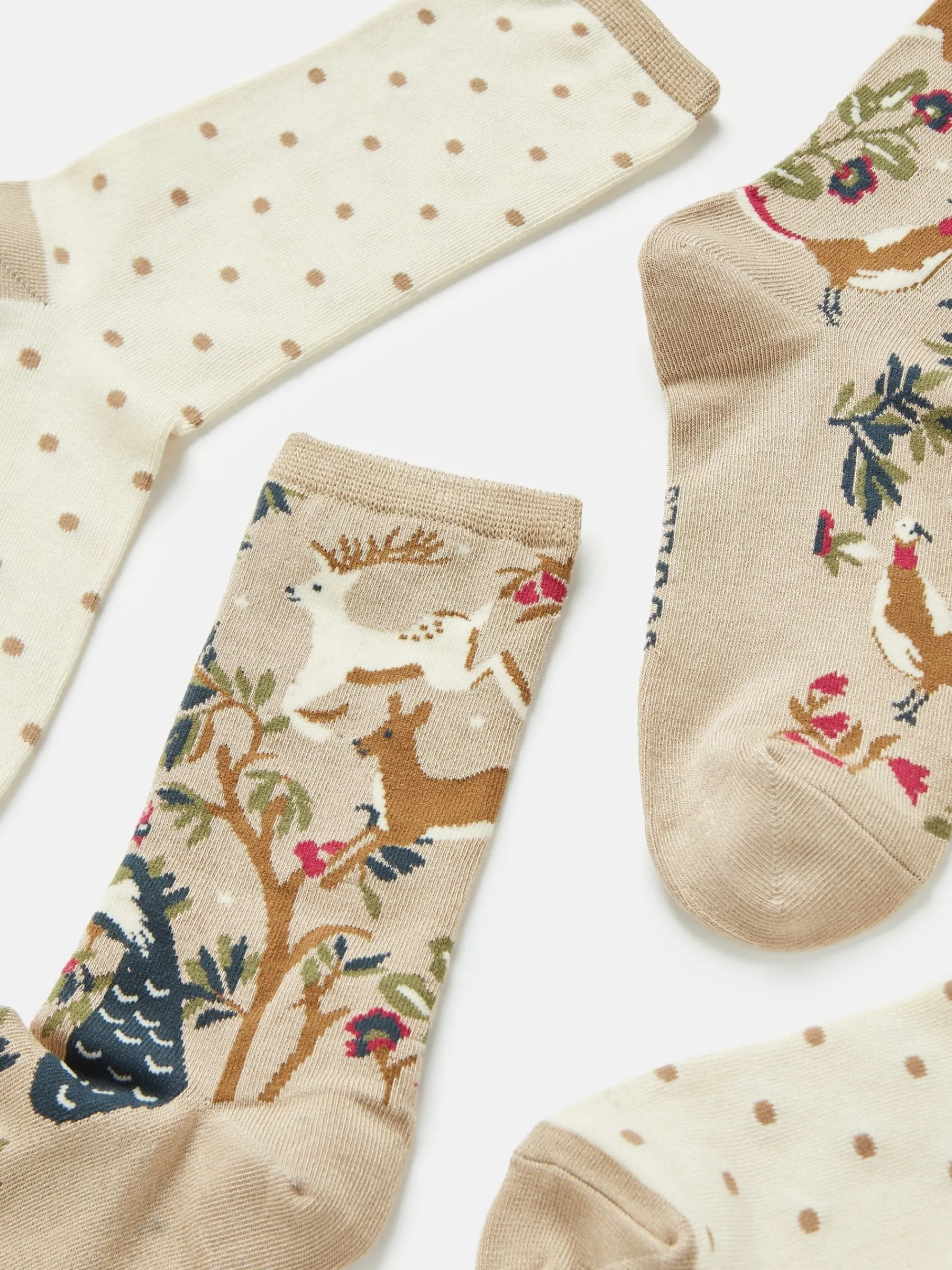 Women's Everyday 2 Pack Socks (size 4-8)<Joules Sale