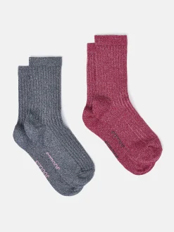 Women's Freya Glitter Socks<Joules Hot