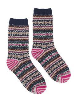 Women's Lucille Fairisle Pattern Socks<Joules New