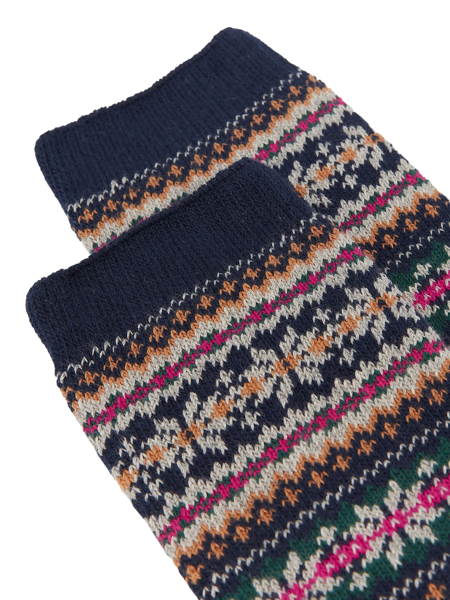 Women's Lucille Fairisle Pattern Socks<Joules New