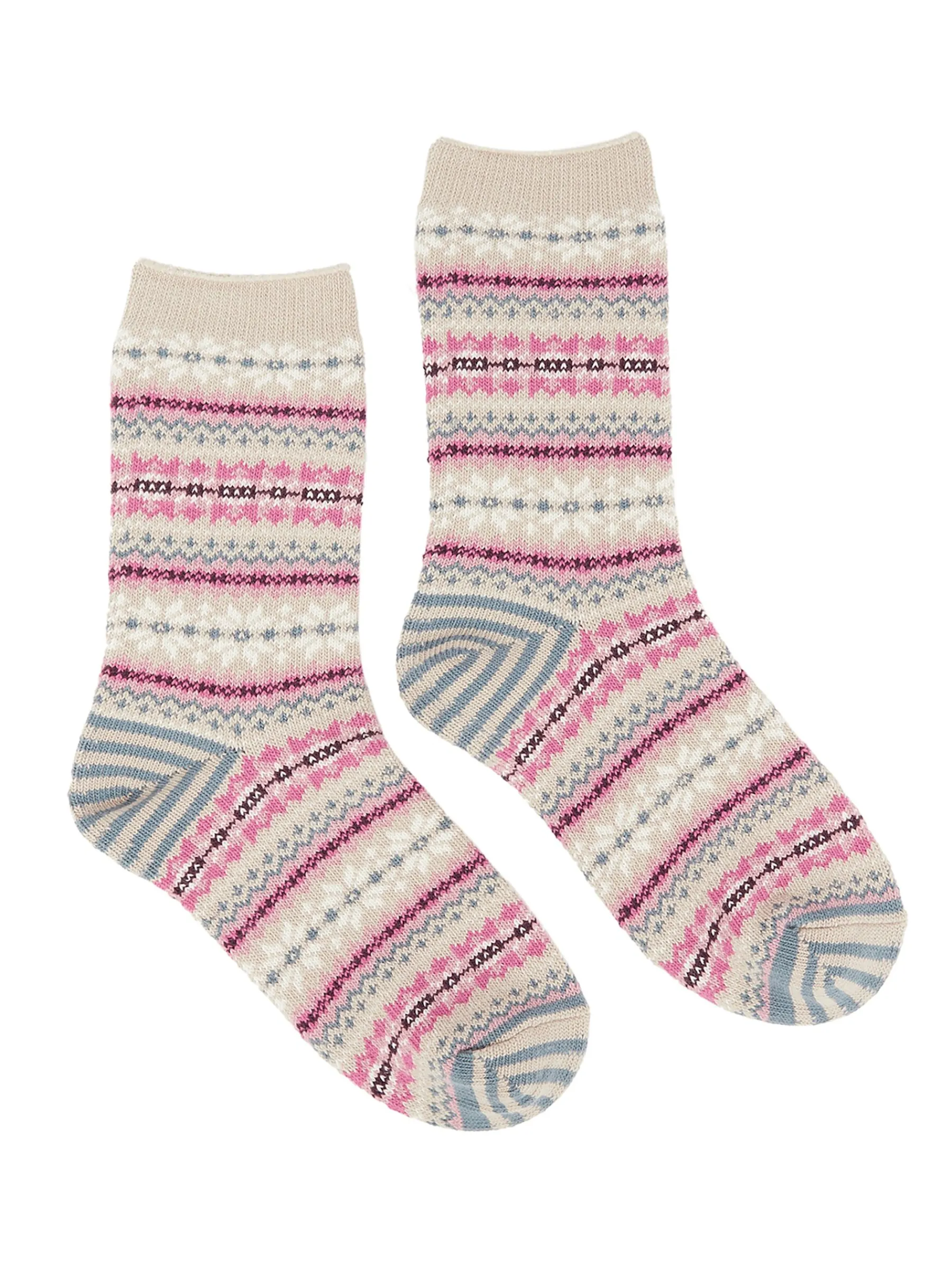 Women's Lucille Fairisle Pattern Socks<Joules Discount