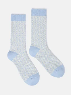 Women's Toasty Cosy Geometric Socks (size 4-8)<Joules Discount