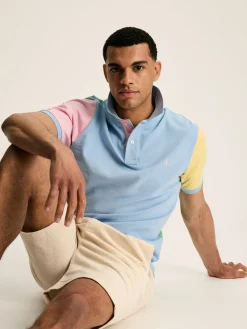 Woody Colourblock Polo Shirt<Joules Online