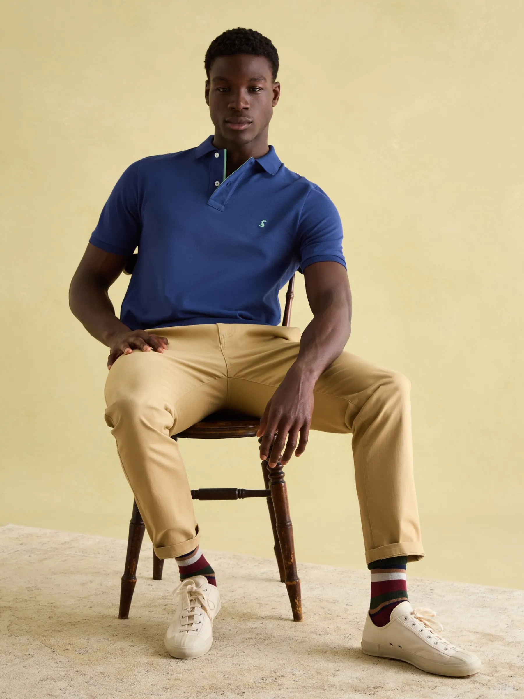 Woody Regular Fit Cotton Pique Polo Shirt<Joules Discount