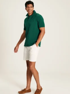 Woody Dark Green Regular Fit Cotton Pique Polo Shirt<Joules Sale
