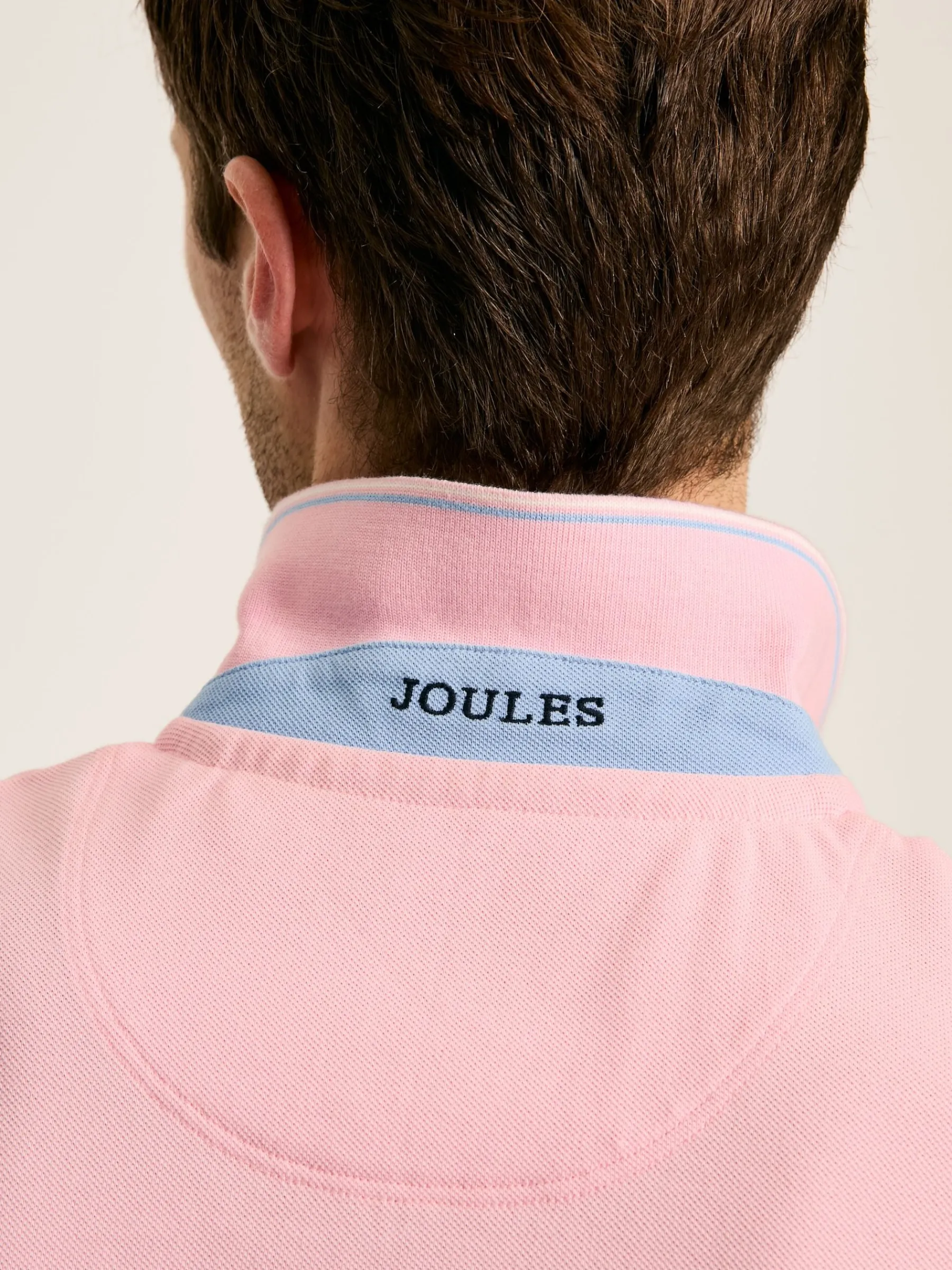Woody Light Pink Regular Fit Cotton Pique Polo Shirt<Joules Outlet