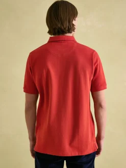 Woody Regular Fit Cotton Pique Polo Shirt<Joules