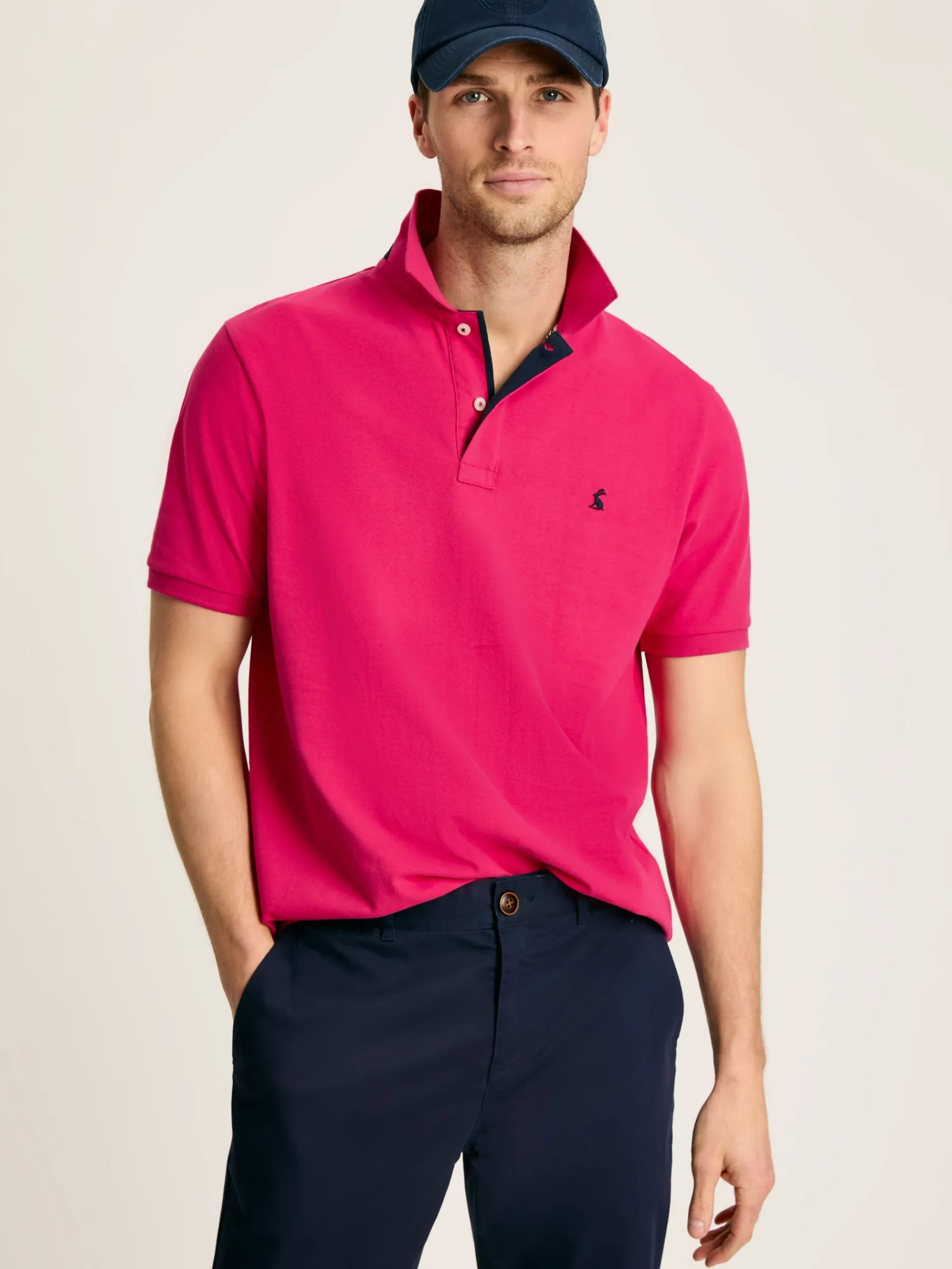 Woody Regular Fit Cotton Pique Polo Shirt<Joules Hot