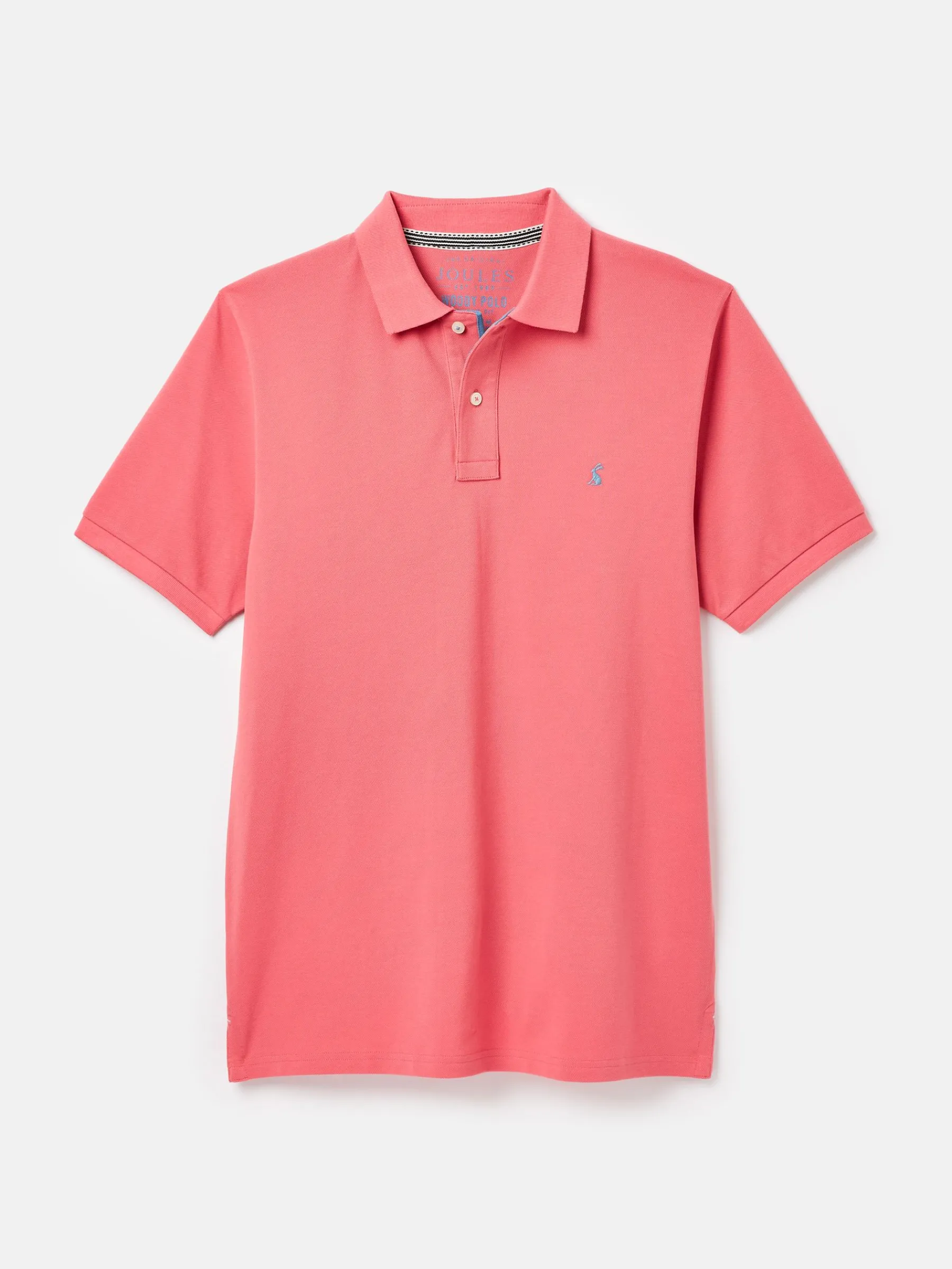 Woody Soft Pink Regular Fit Cotton Pique Polo Shirt<Joules Discount